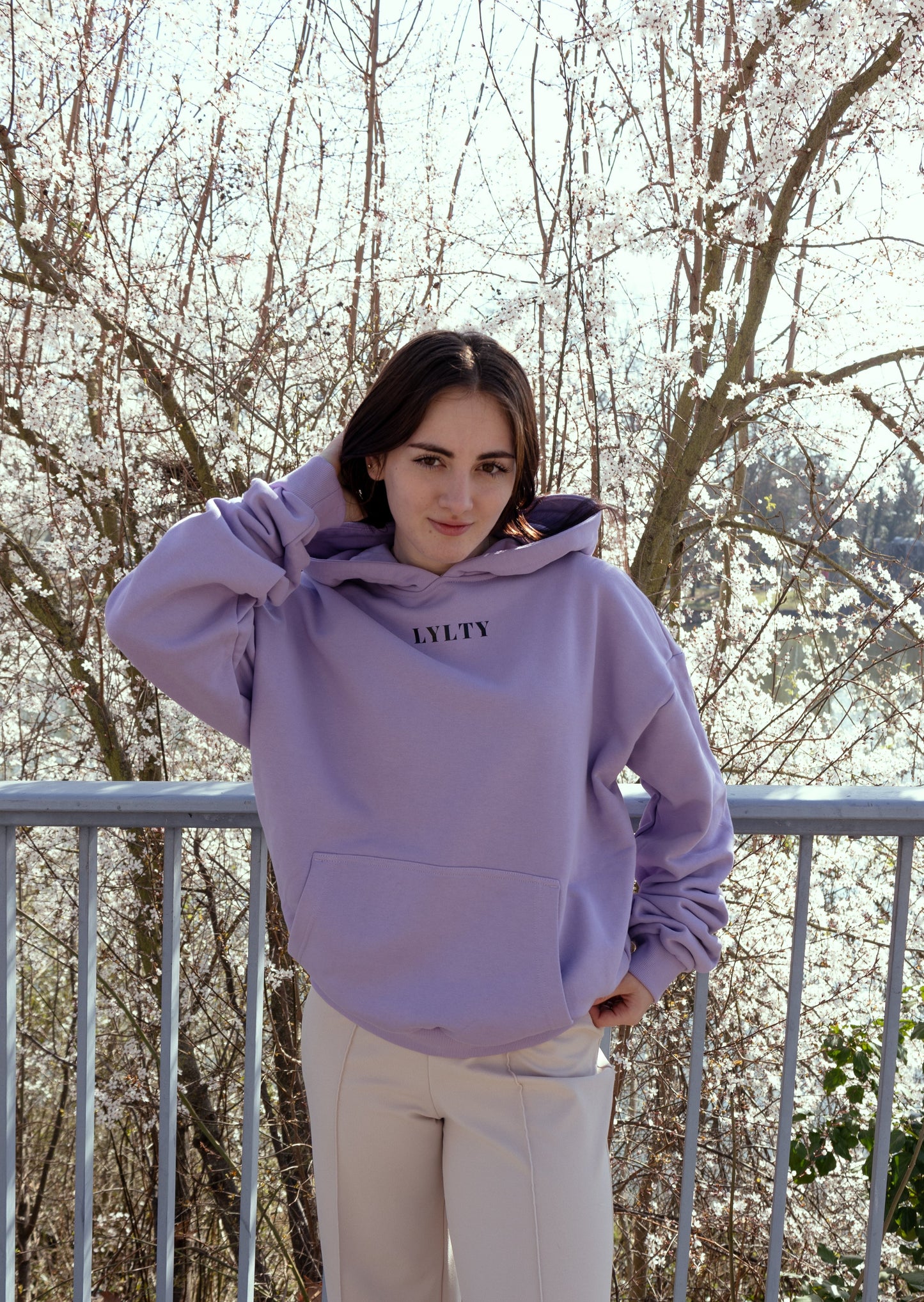 hoody lilac