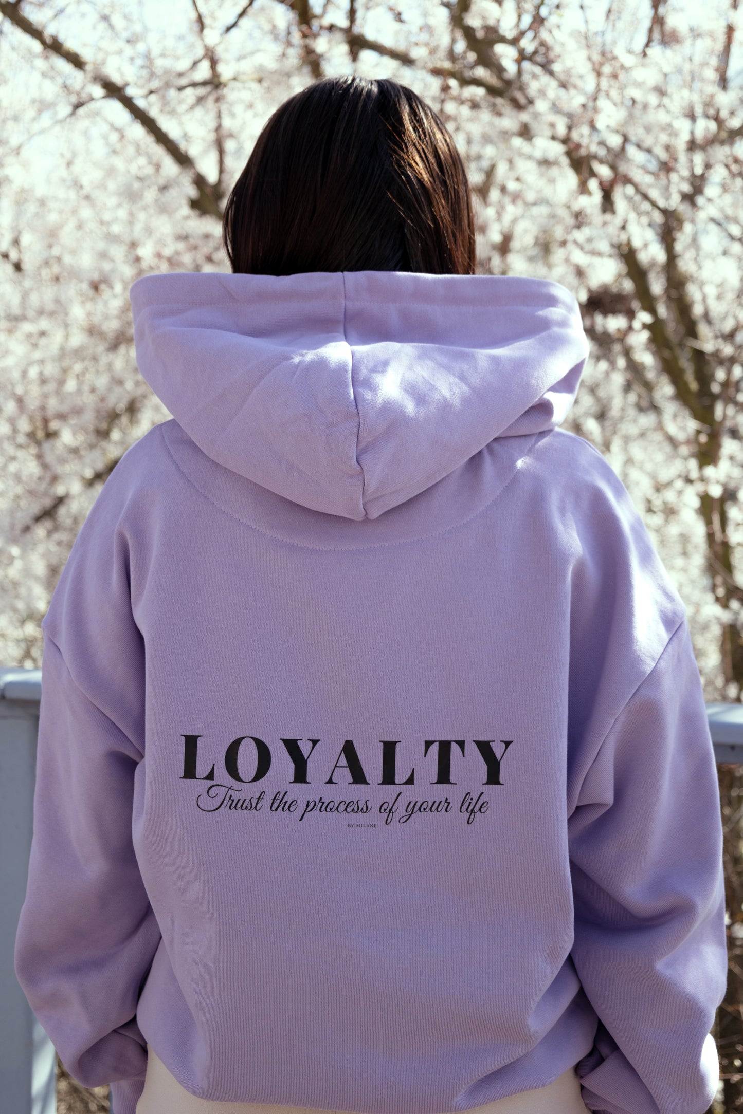 hoody lilac